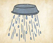 成语玩命猜一个盆和大雨答案是什么？
