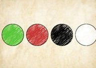 成语玩命猜青红黑白四种颜色的圆球答案是什么？