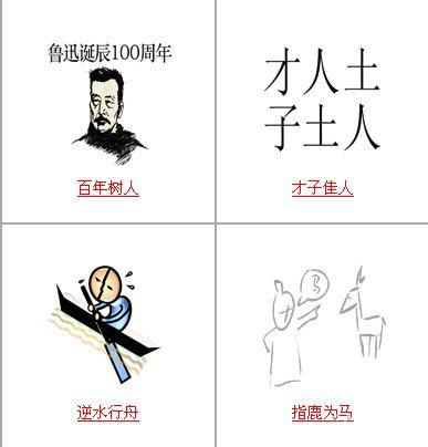 疯狂猜成语所有和人相关的关卡答案5