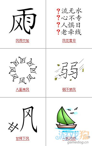 疯狂猜成语答案总合之与风有关的成语系列