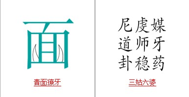 疯狂猜成语中所有和牙有关的成语答案